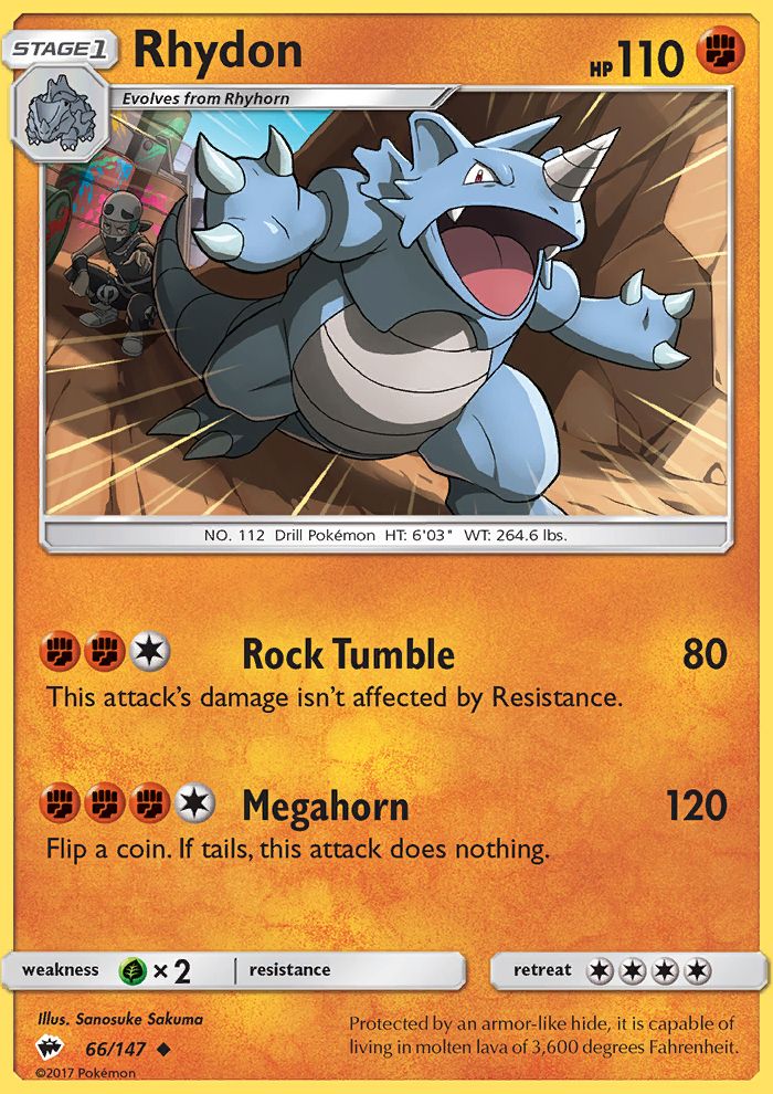 Rhydon Reverse Foil 