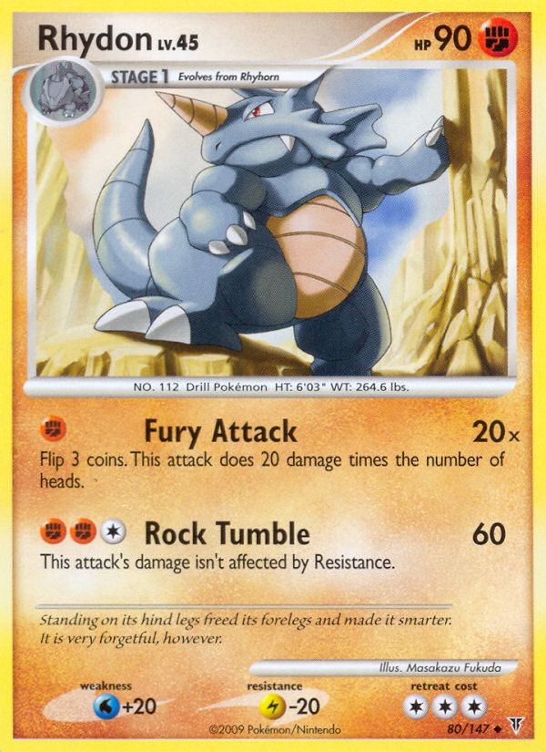 Rhydon Reverse Foil 