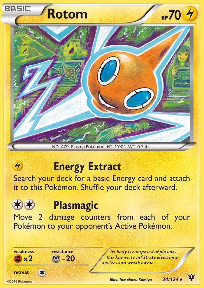 Rotom Reverse Foil 