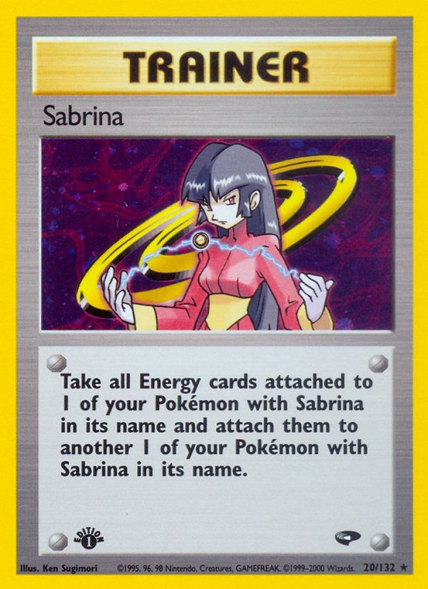 Sabrina Holo-1st Edition 