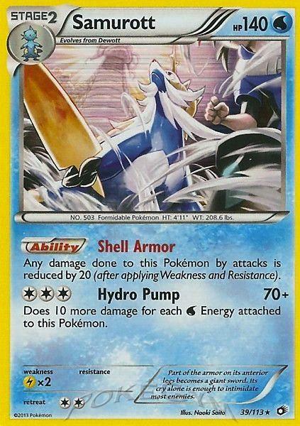 Samurott Reverse Foil 