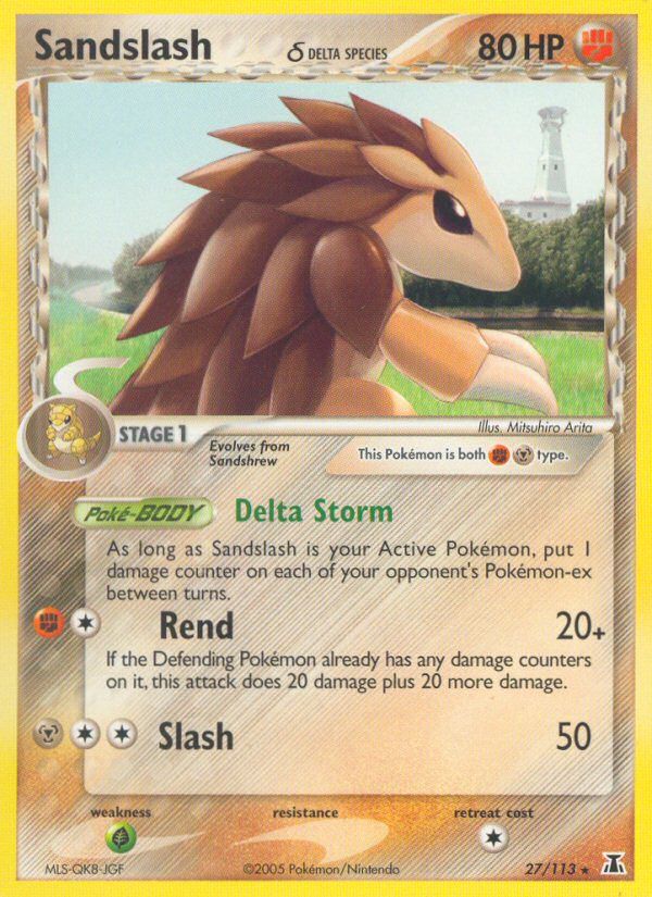 Sandslash Reverse Foil 