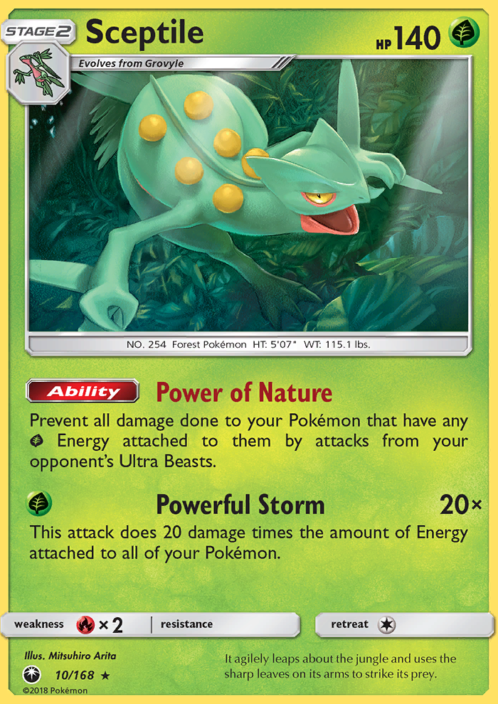 Sceptile Reverse Foil 