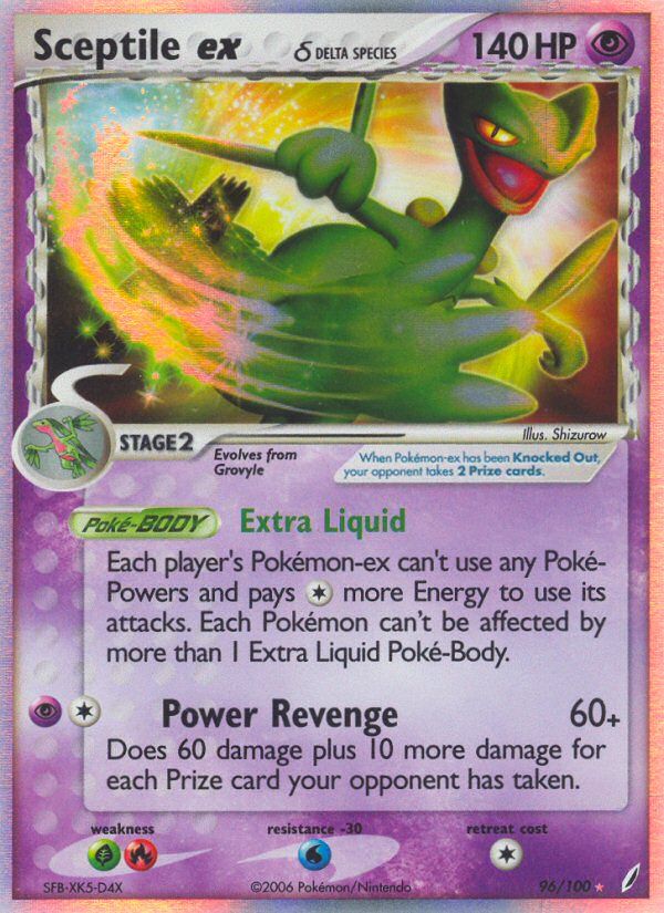 Sceptile EX Holo