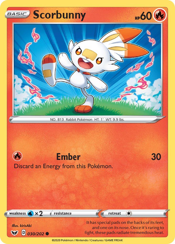 Scorbunny Cosmos Spring 2020 Collector Chest Holo