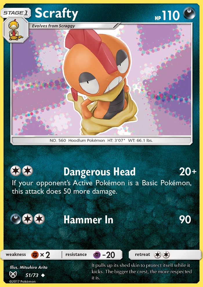 Scrafty Reverse Foil 