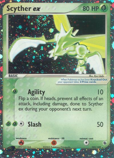 Scyther EX Holo