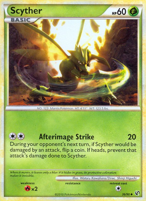 Scyther Reverse Foil 