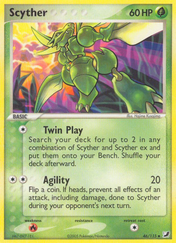 Scyther Reverse Foil 