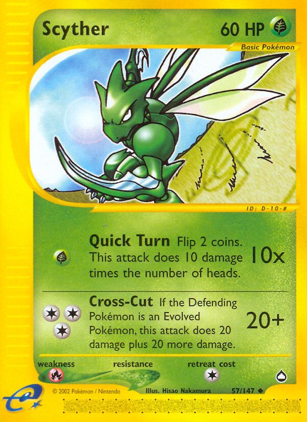 Scyther Reverse Foil 