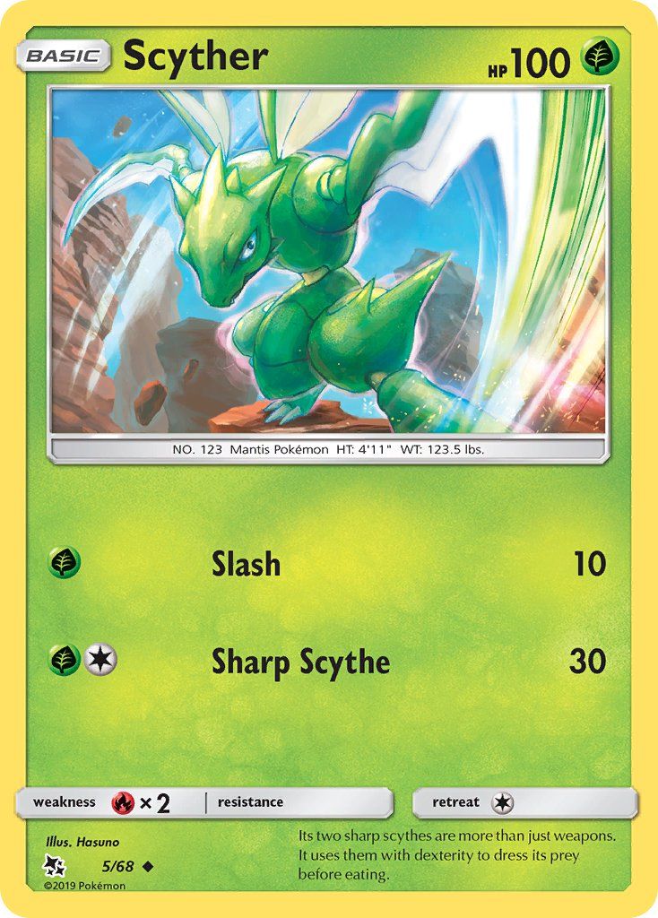 Scyther Reverse Foil 