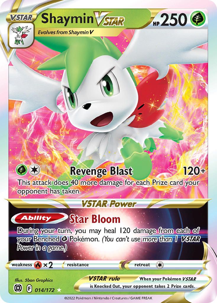 Shaymin Vstar Holo