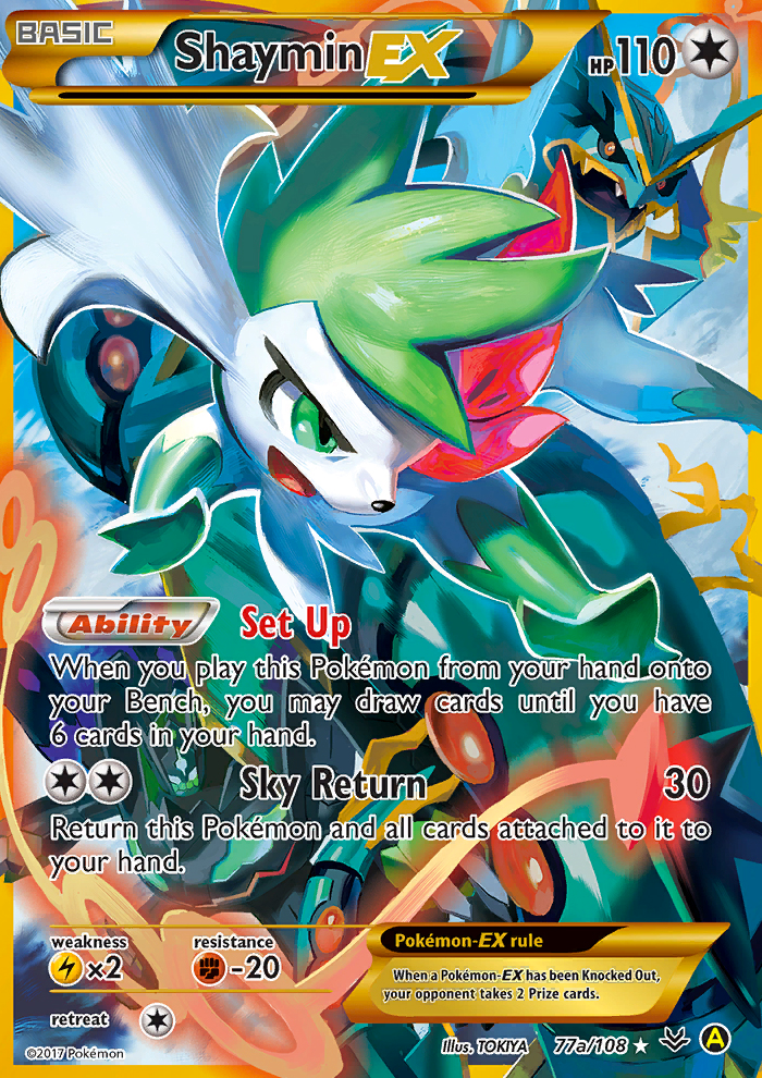 Shaymin EX Holo