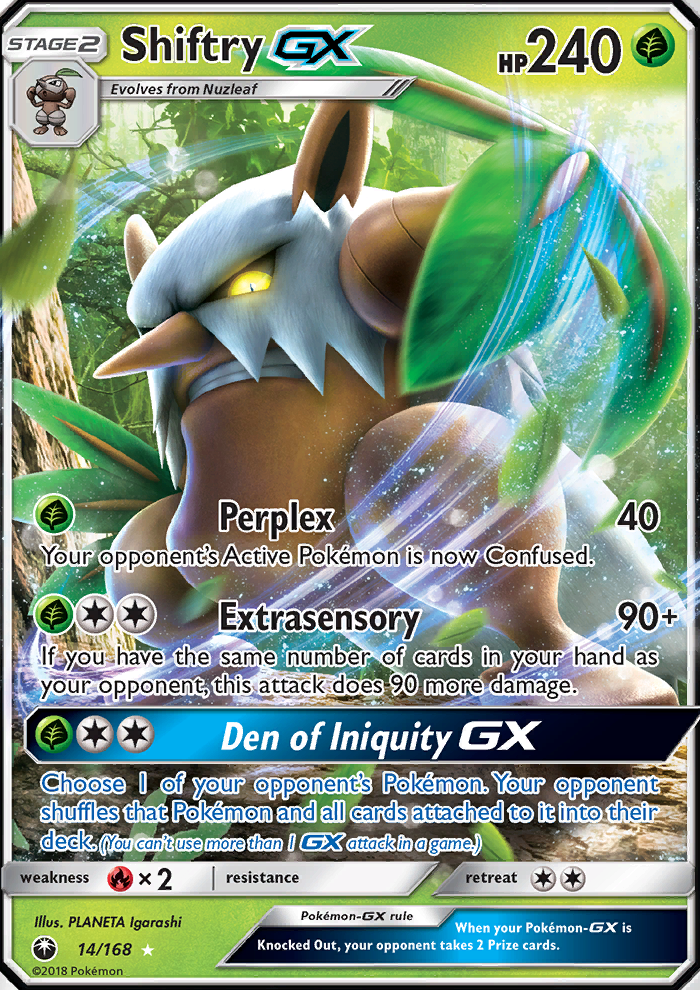 Shiftry GX 