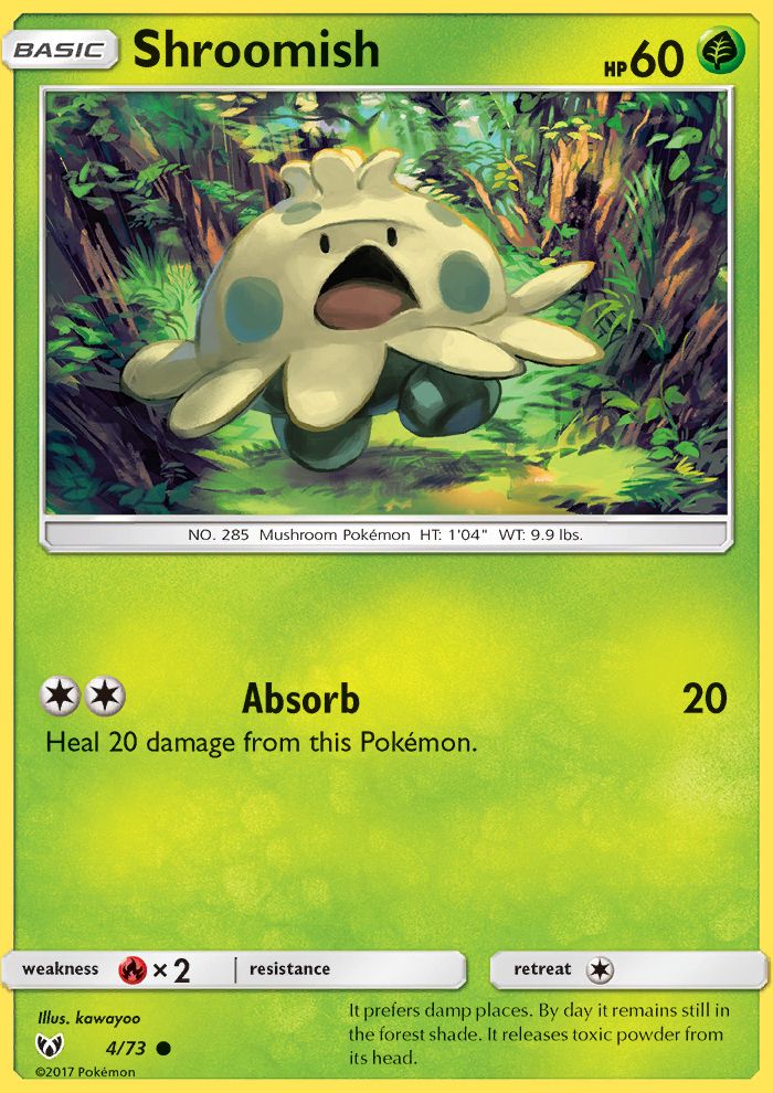 Shroomish Reverse Foil 