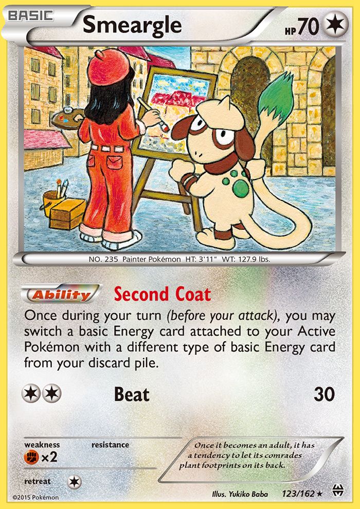 Smeargle Reverse Foil 