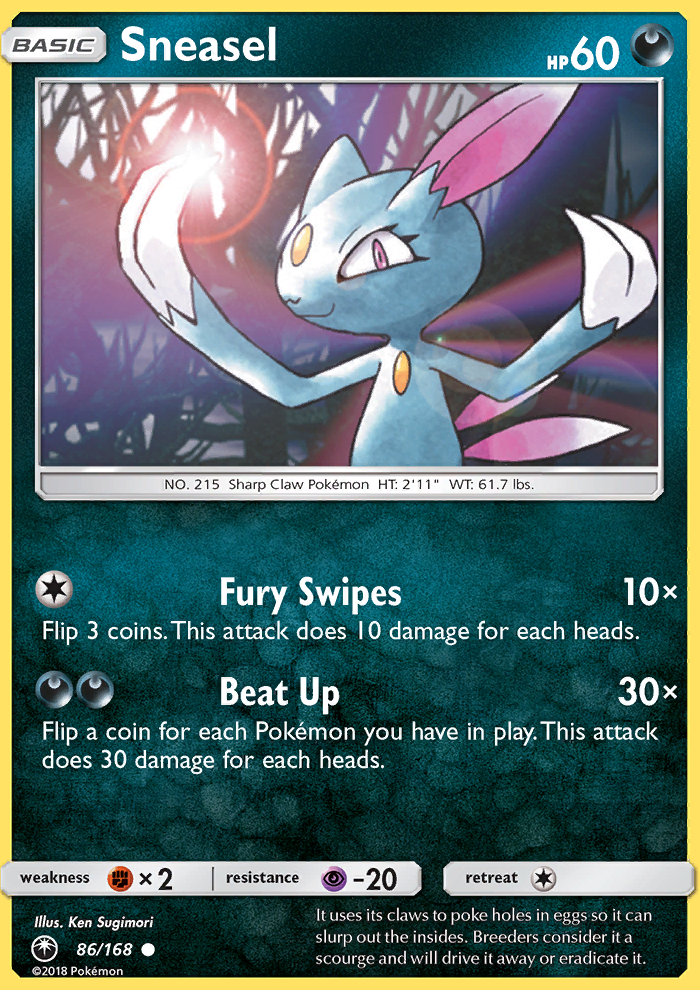 Sneasel Reverse Foil 