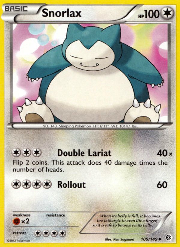 Snorlax Reverse Foil 