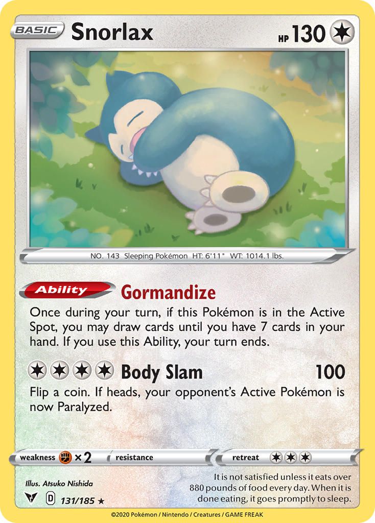 Snorlax Cosmos Holo