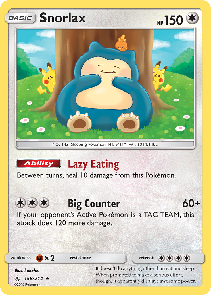 Snorlax Holo