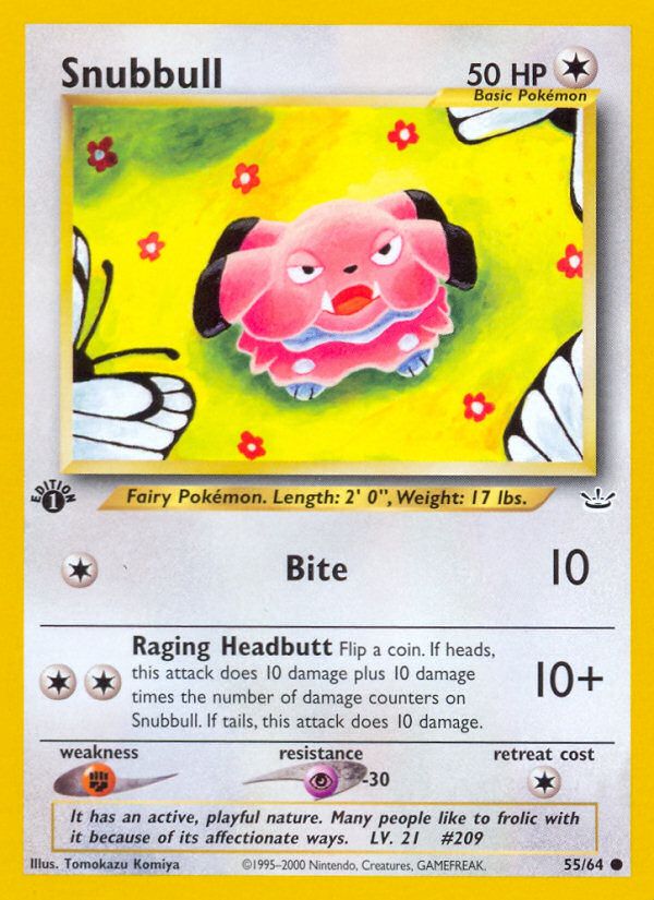 Snubbull 1st Edition 