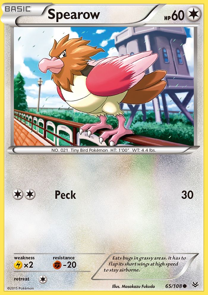 Spearow-Reverse Holo Reverse Holo 