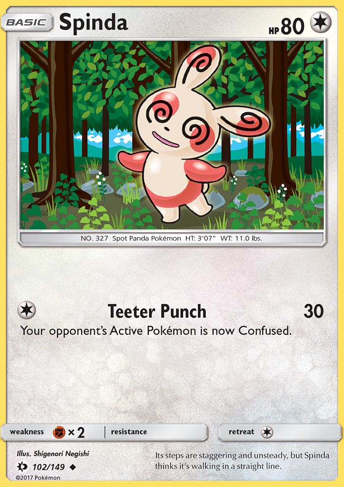 Spinda Reverse Foil 