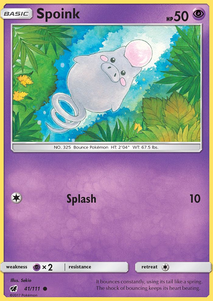 Spoink Reverse Foil 