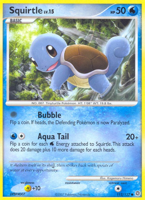 Squirtle Reverse Foil 