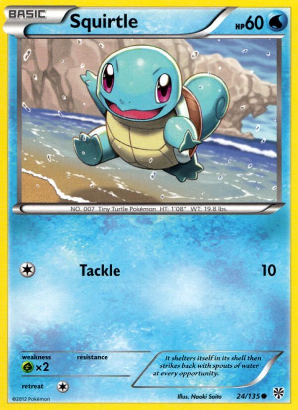 Squirtle Reverse Foil 