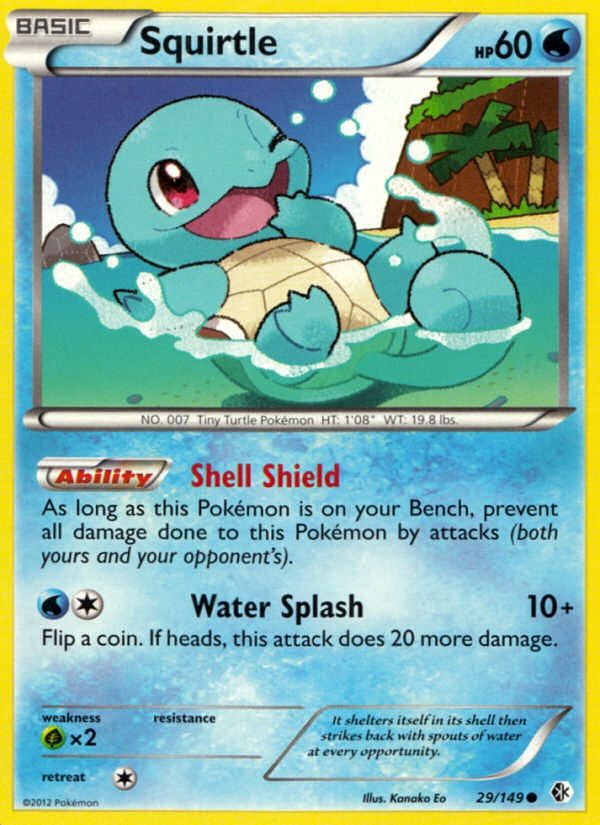 Squirtle Reverse Foil 