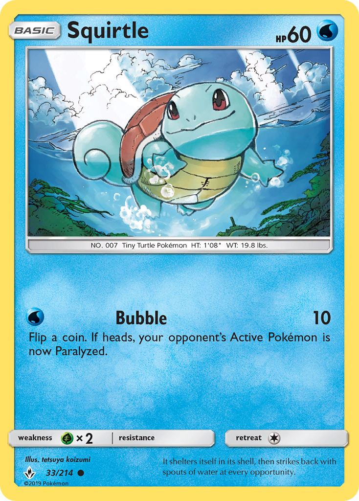 Squirtle Cosmos Blastoise-GX Premium Collection Holo