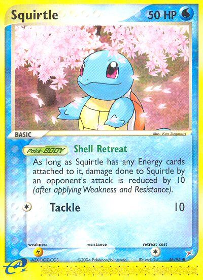 Squirtle Reverse Foil 