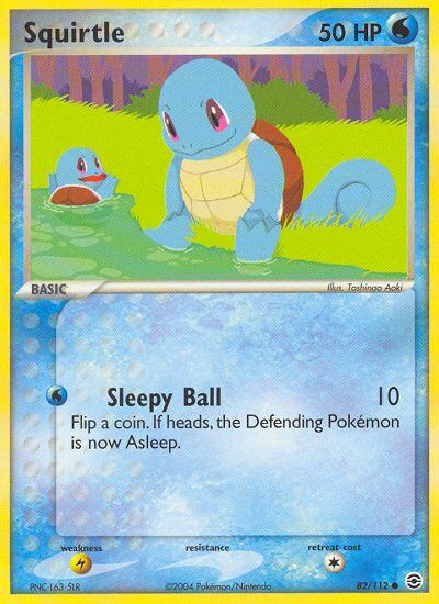 Squirtle Reverse Foil 