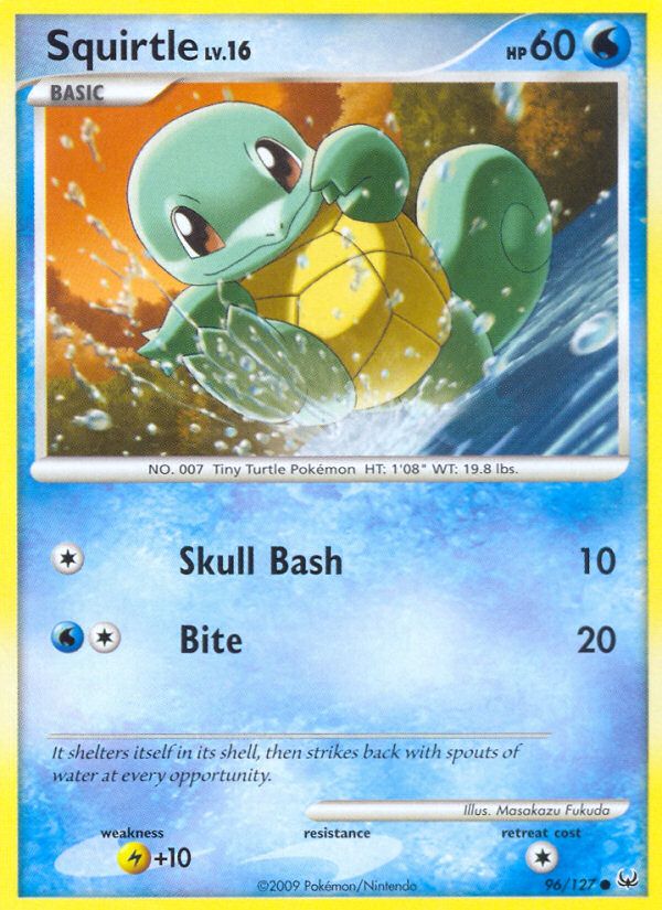 Squirtle Reverse Foil 