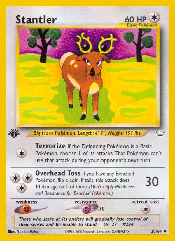 Stantler 1st Edition 