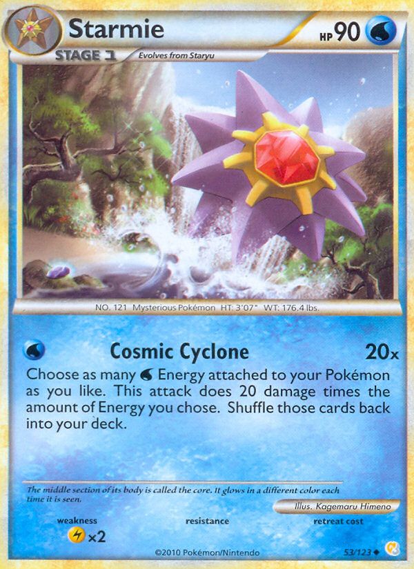 Starmie Reverse Foil 