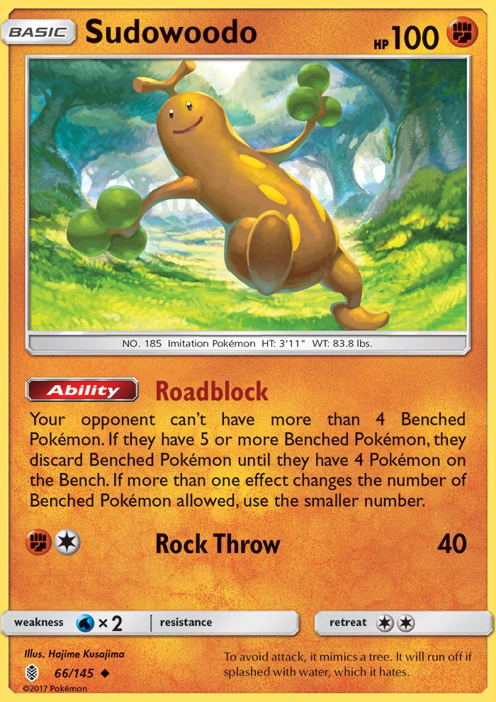 Sudowoodo Reverse Foil 