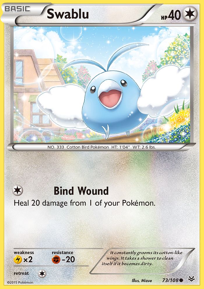 Swablu-Reverse Holo Reverse Holo 