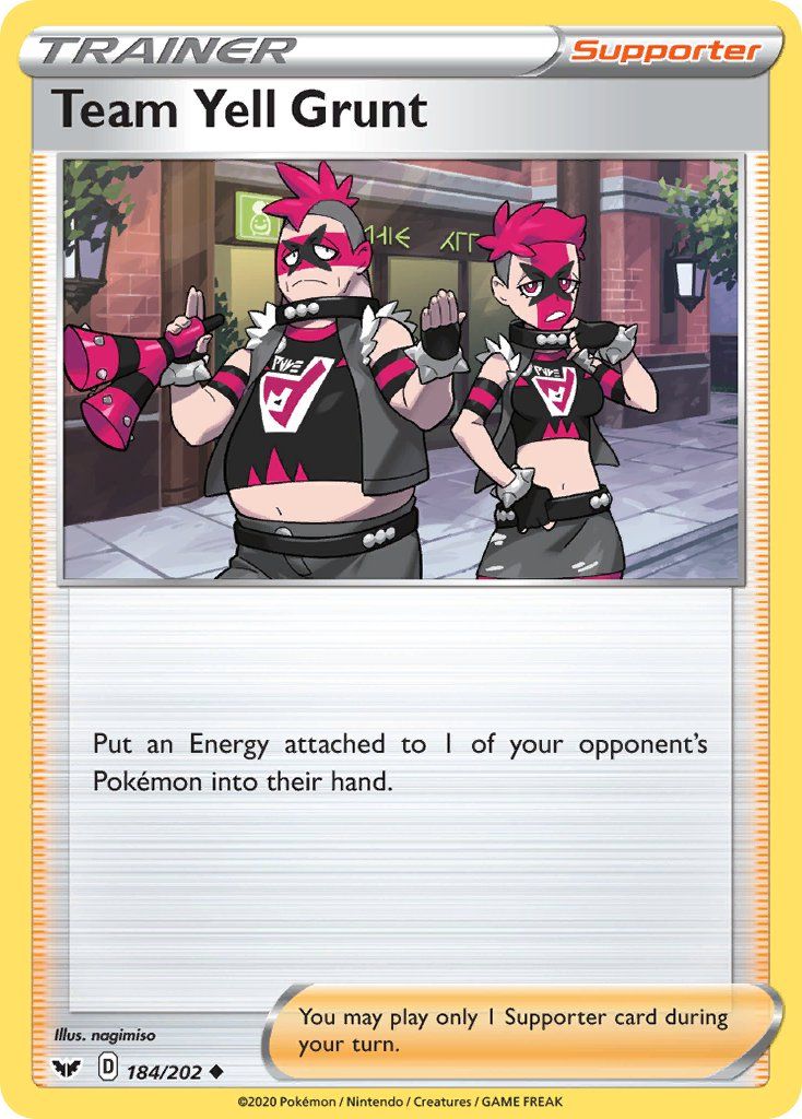 Team Yell Grunt Reverse Foil 