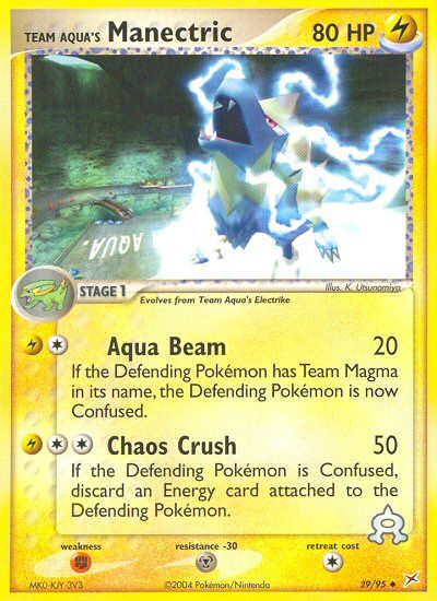 Team Aqua's Manectric 