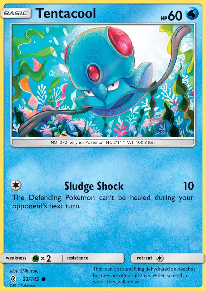 Tentacool Reverse Foil 