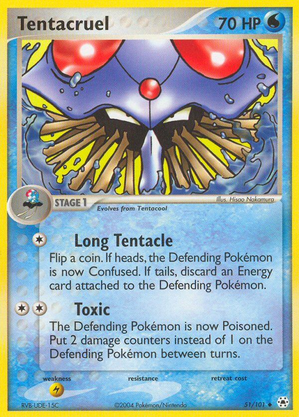 Tentacruel Reverse Holo 