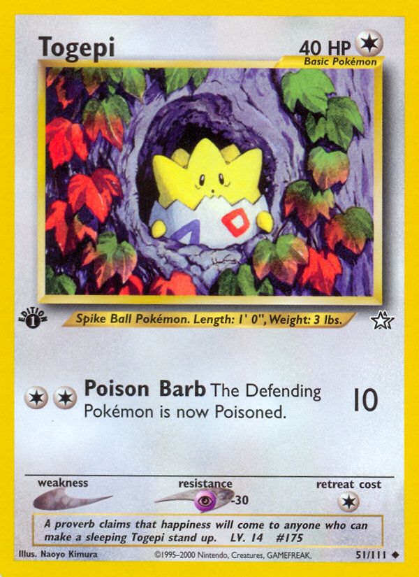 Togepi 1st Edition 