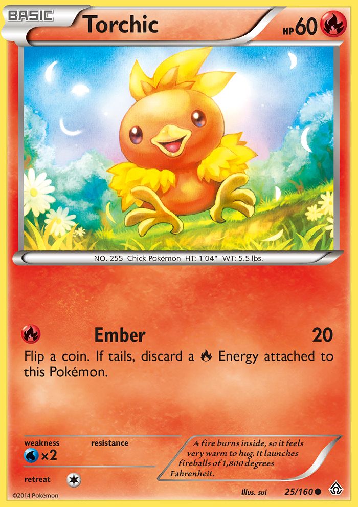 Torchic Reverse Foil 