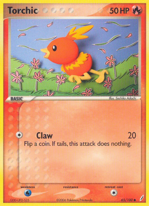 Torchic Reverse Foil 