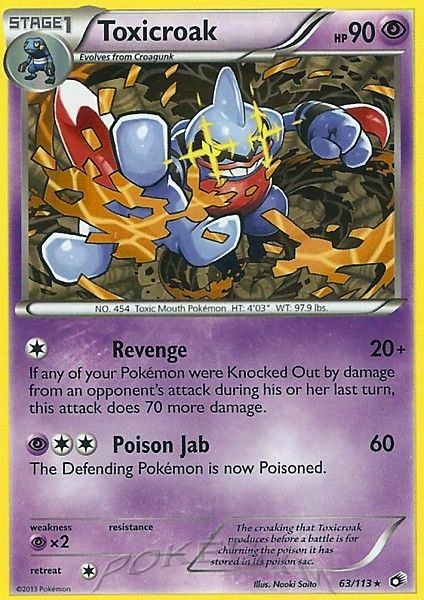 Toxicroak Reverse Foil 