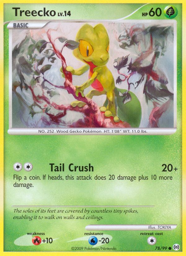 Treecko Reverse Foil 