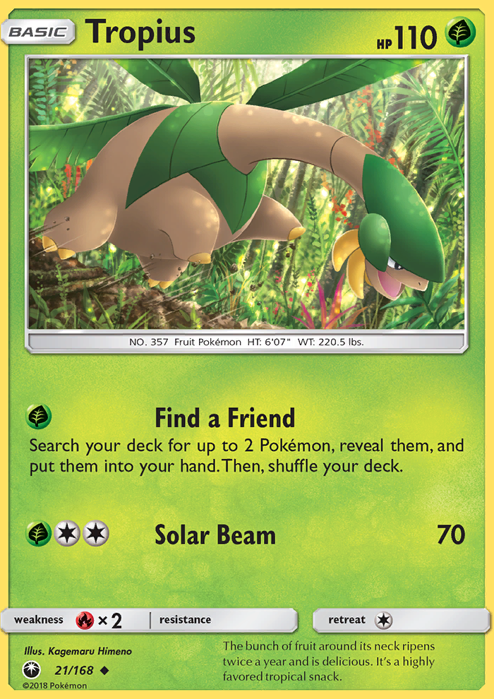 Tropius Reverse Foil 