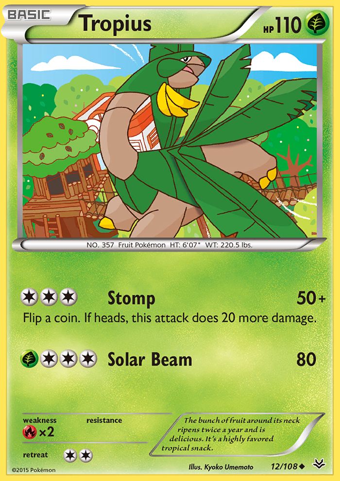 Tropius-Reverse Holo Reverse Holo 